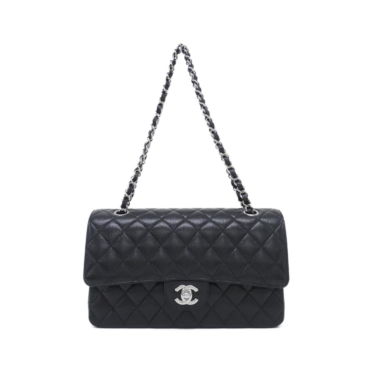 CHANEL Matelasse 1112 Shoulder Grained Calfskin