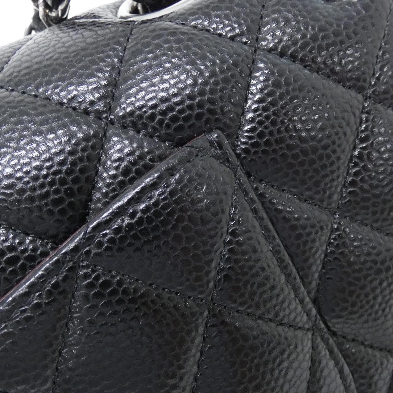 CHANEL Matelasse 1112 Shoulder Grained Calfskin 4