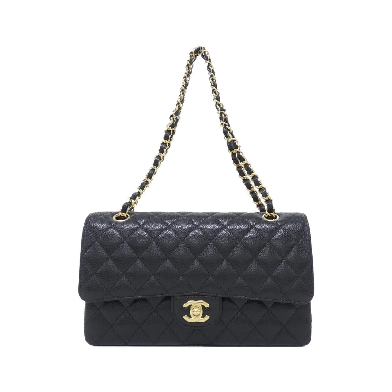 CHANEL Matelasse 1112 Shoulder Grained Calfskin