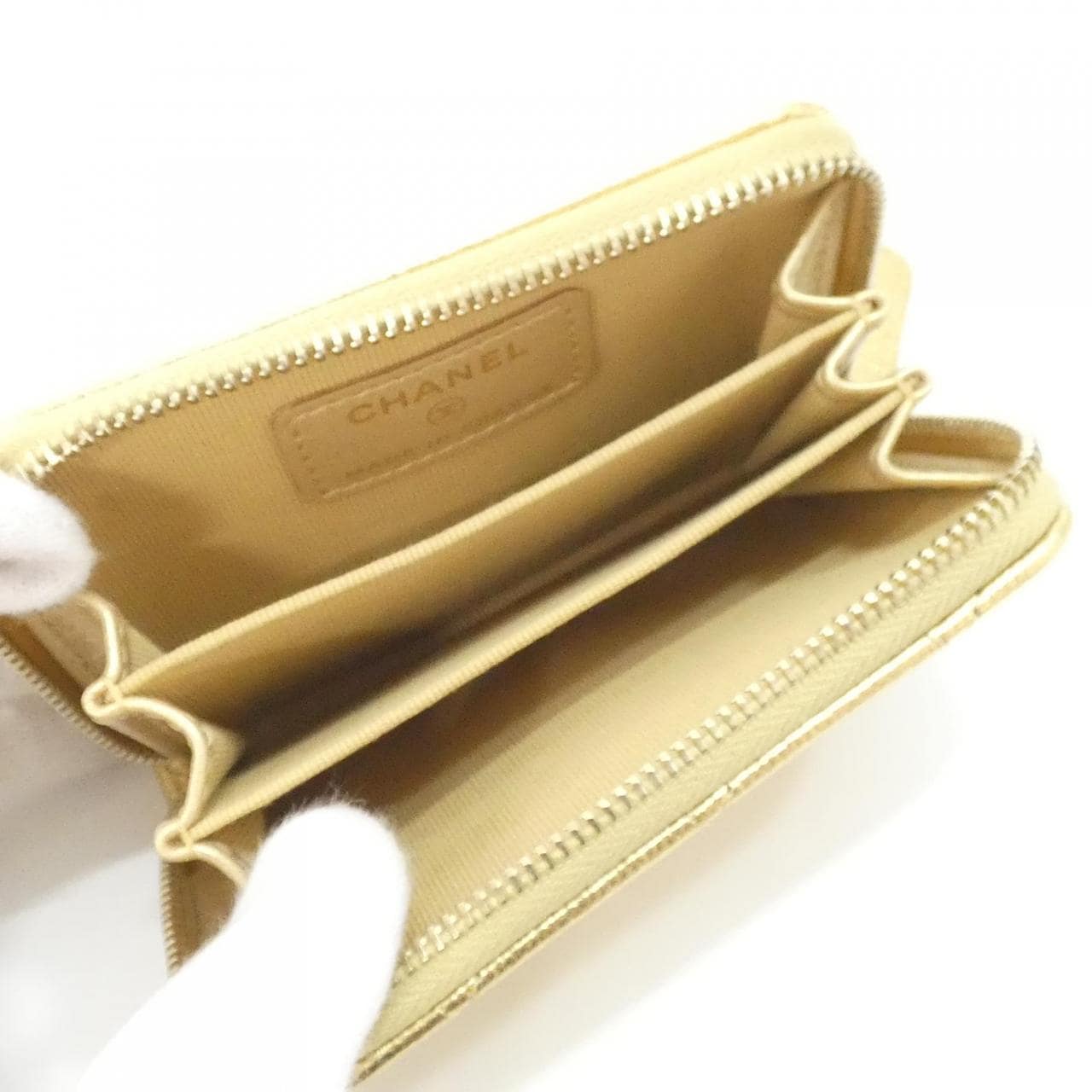 CHANEL Timeless Classic AP0216 Coin Case Grained Calfskin 4