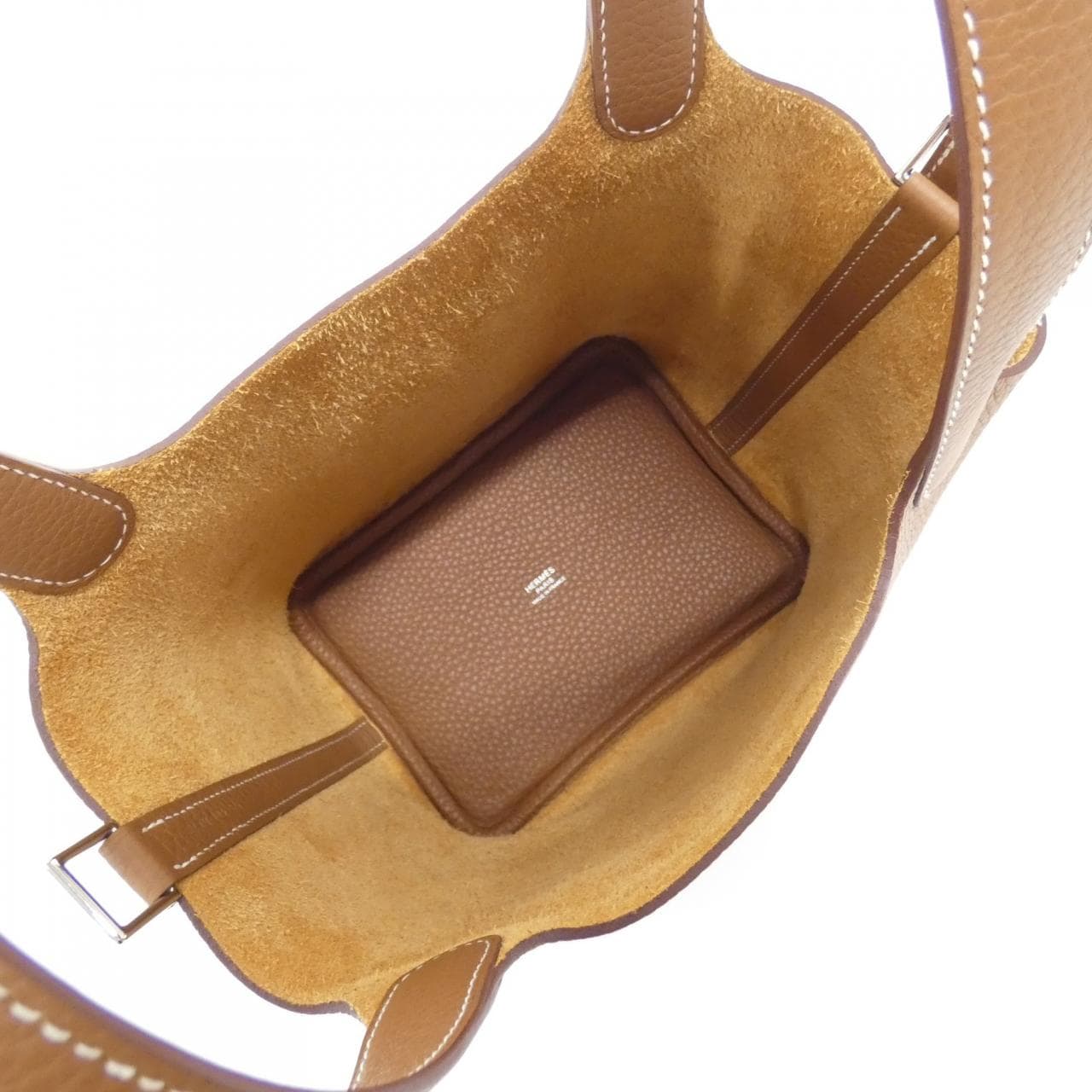 HERMES Picotin 056289CK Handbag Clemence 5