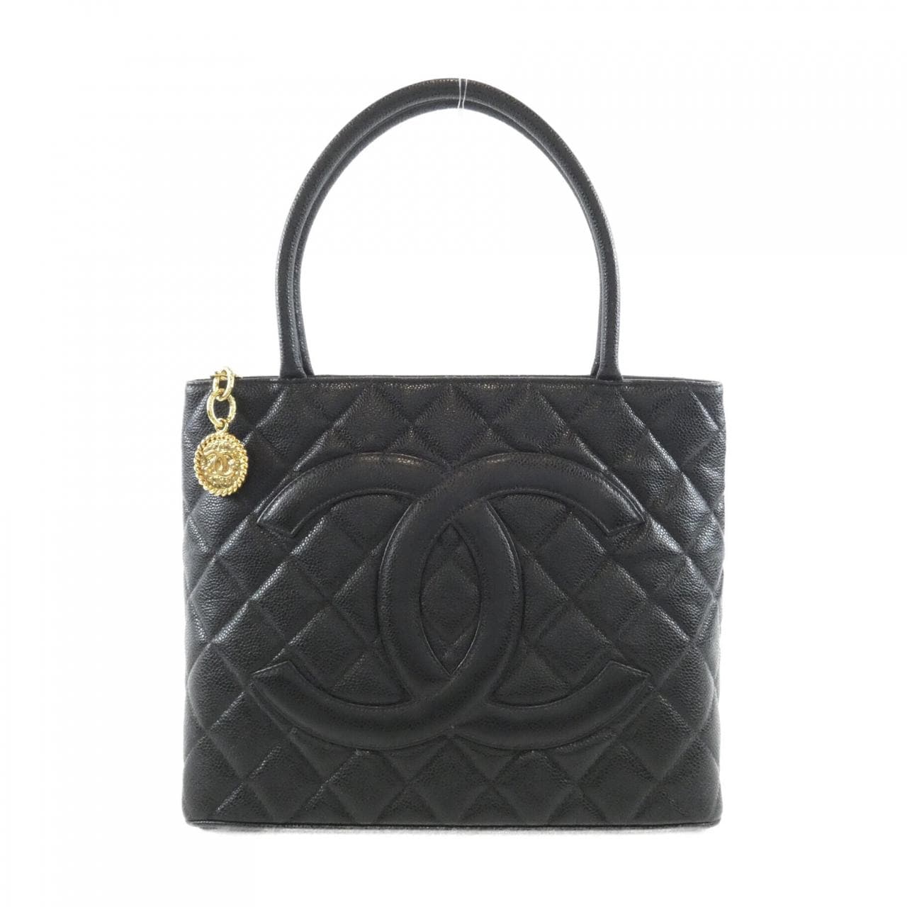 CHANEL Matelasse 1804 Handbag Grained Calfskin