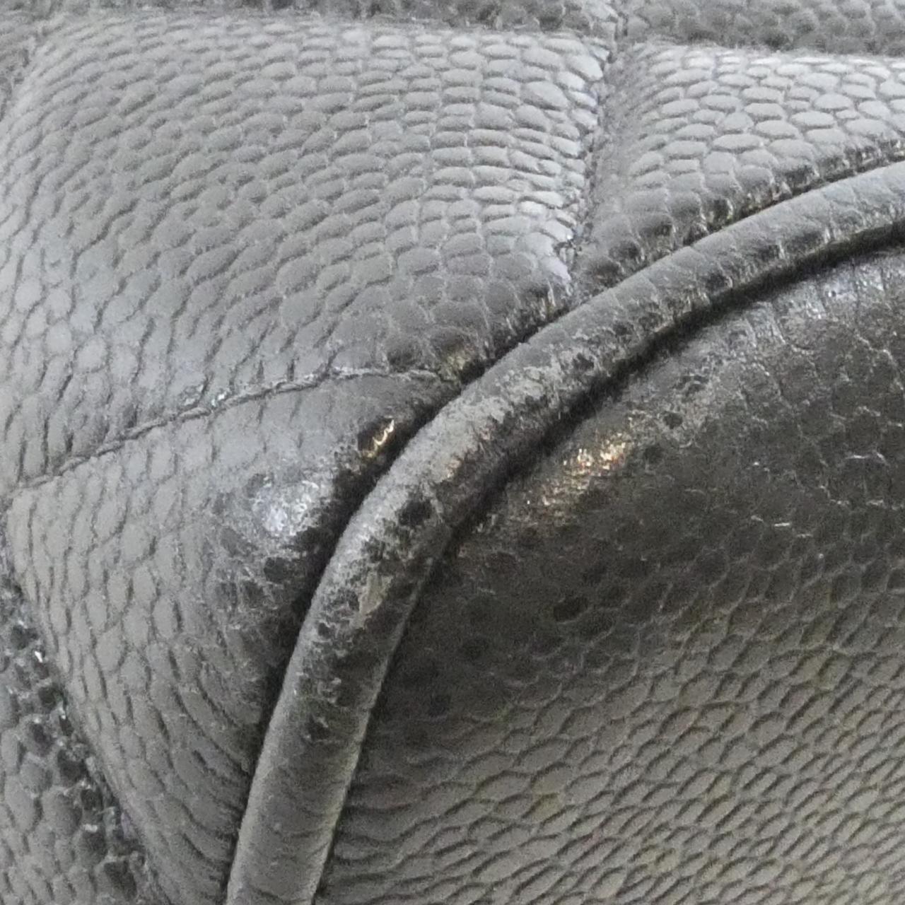 CHANEL Matelasse 1804 Handbag Grained Calfskin 4