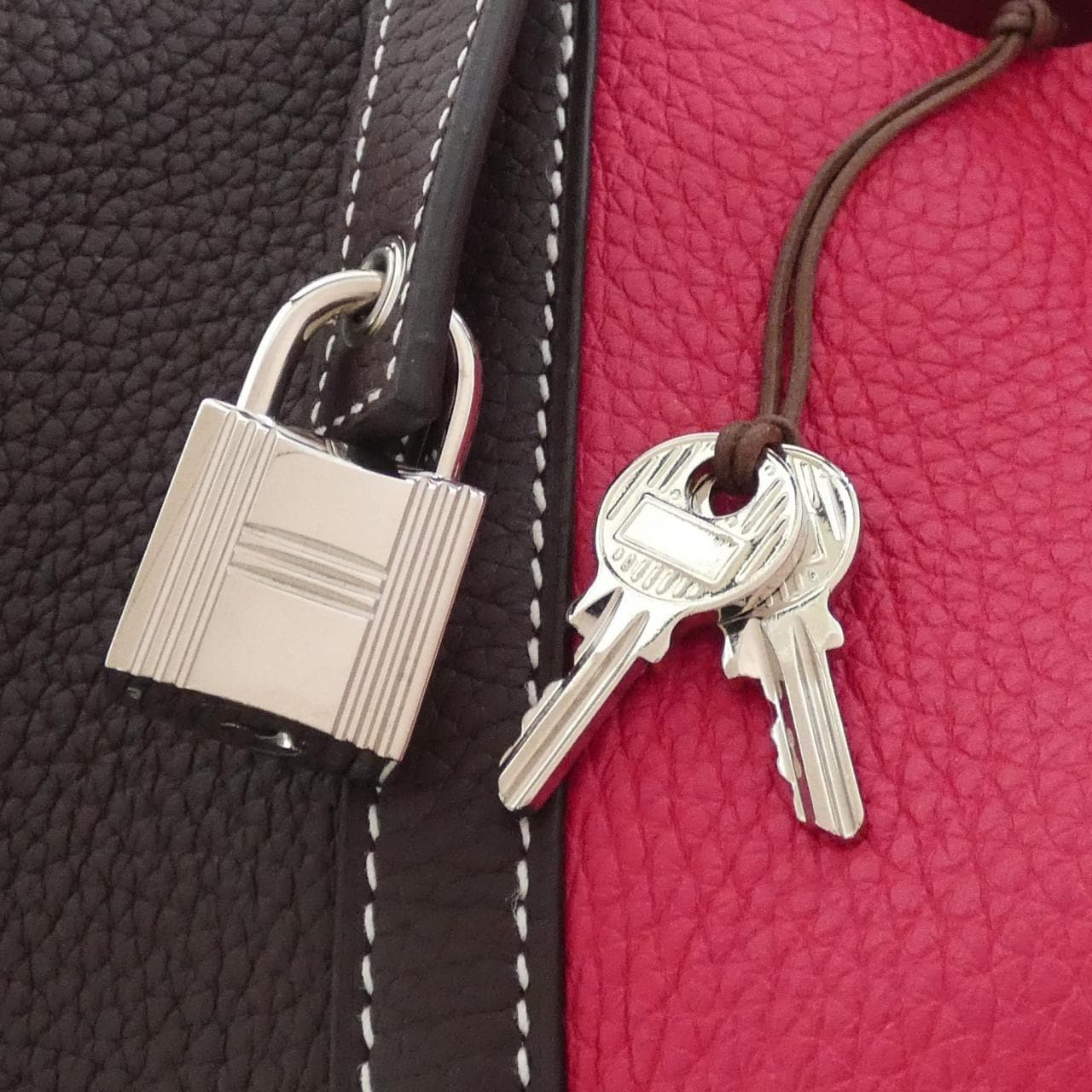 HERMES Picotin 064428CK 手提包 Clemence 4
