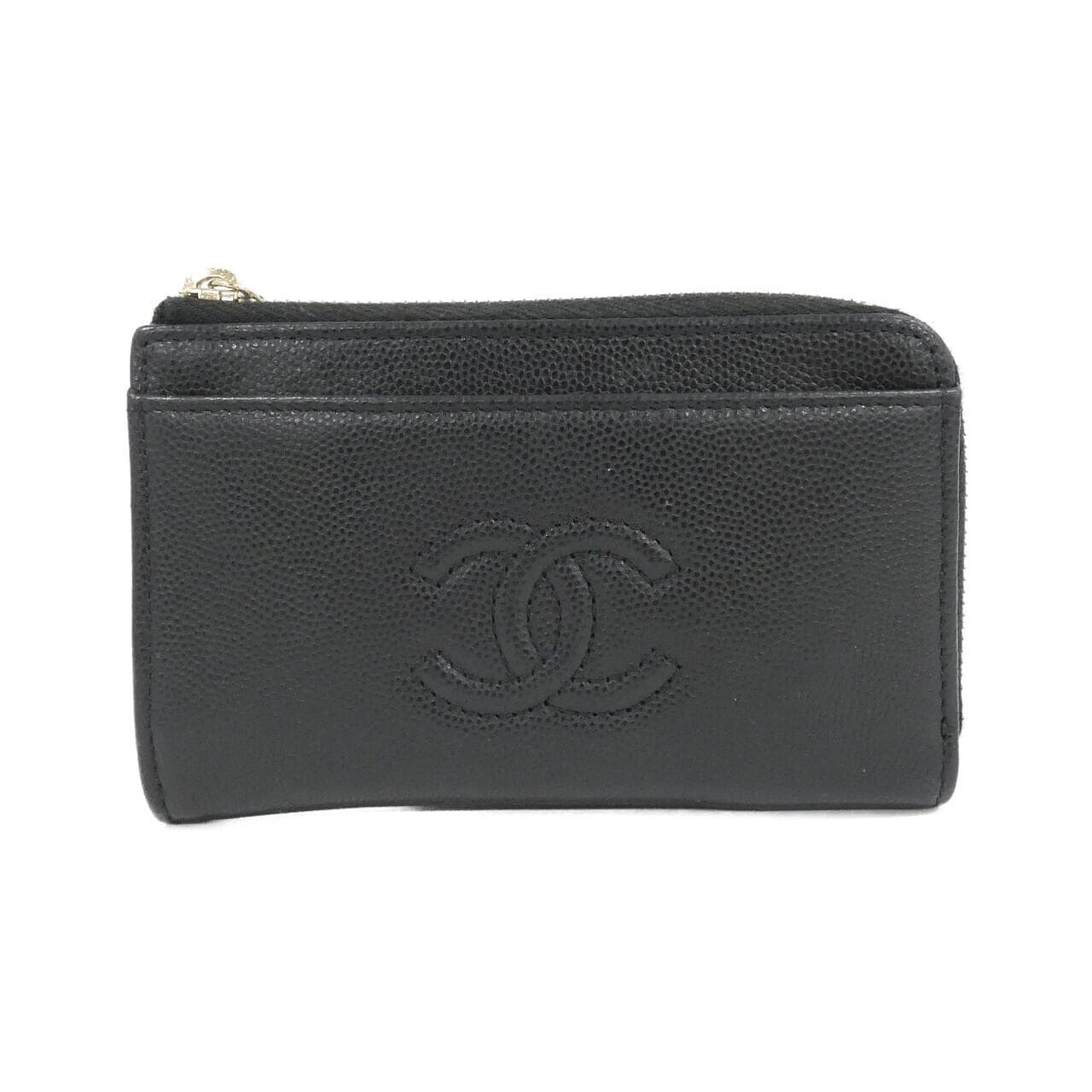 CHANEL AP4661 Card Case Grained Calfskin