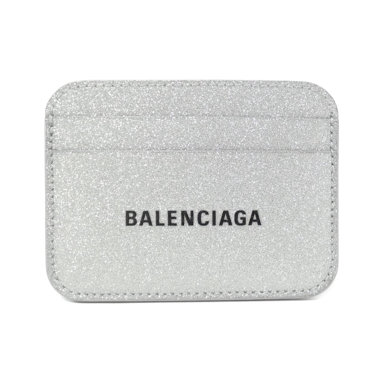 BALENCIAGA Hourglass 593812 210IE Card Case Canvas