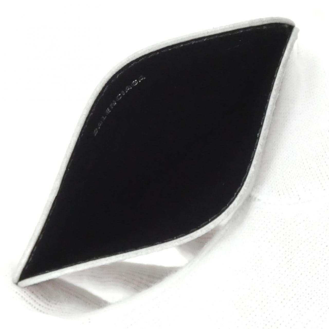 BALENCIAGA Hourglass 593812 210IE Card Case Canvas 3