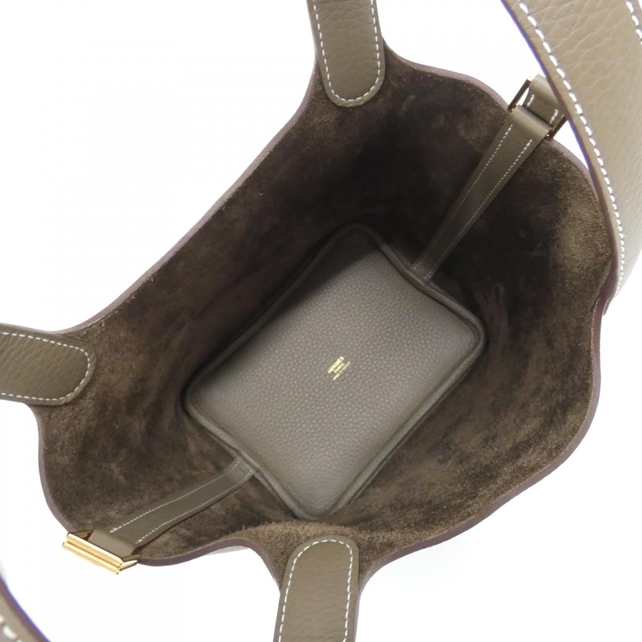 HERMES Picotin 056289CC Handbag Clemence 5