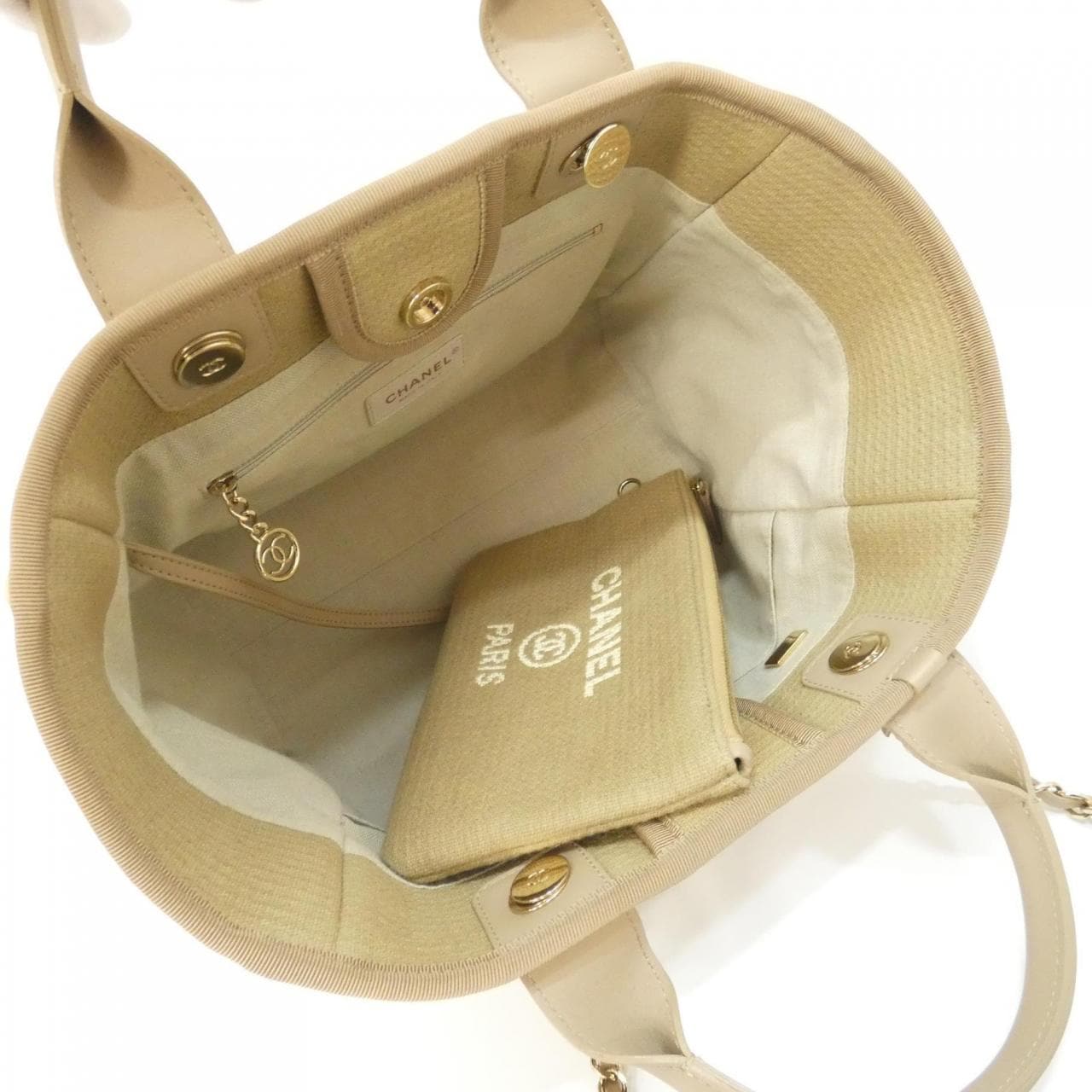 CHANEL Deauville AS3257 Handbag 5