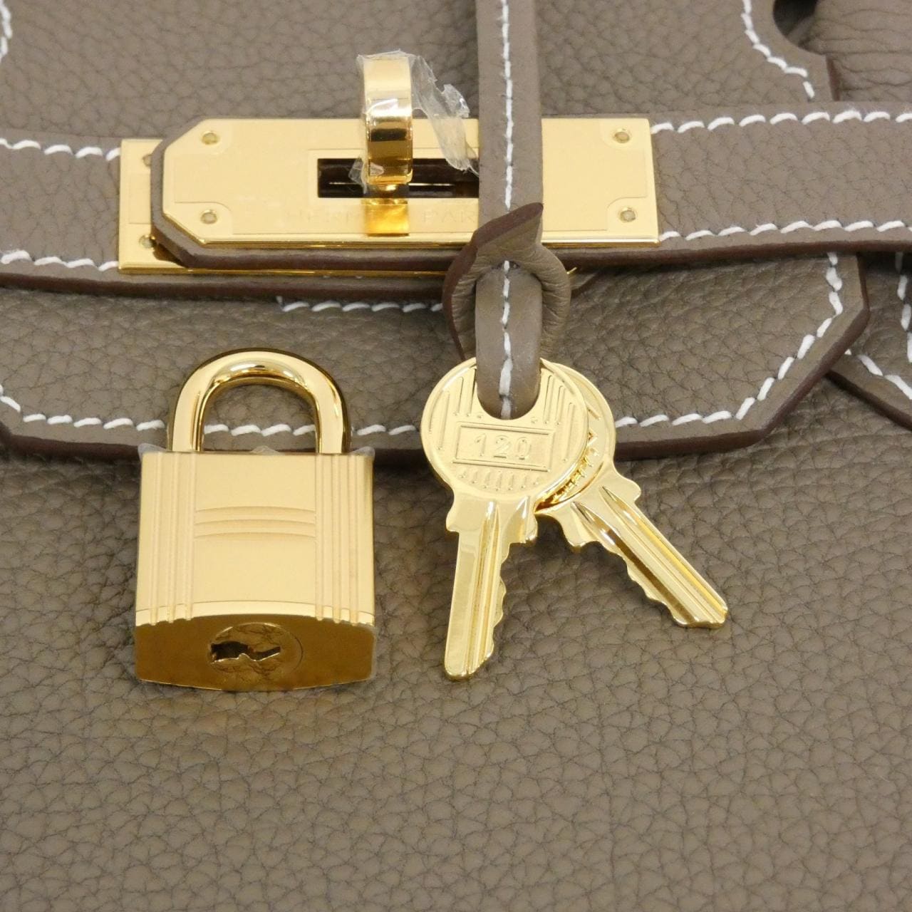 HERMES Birkin 027633CC Handbag Togo 4