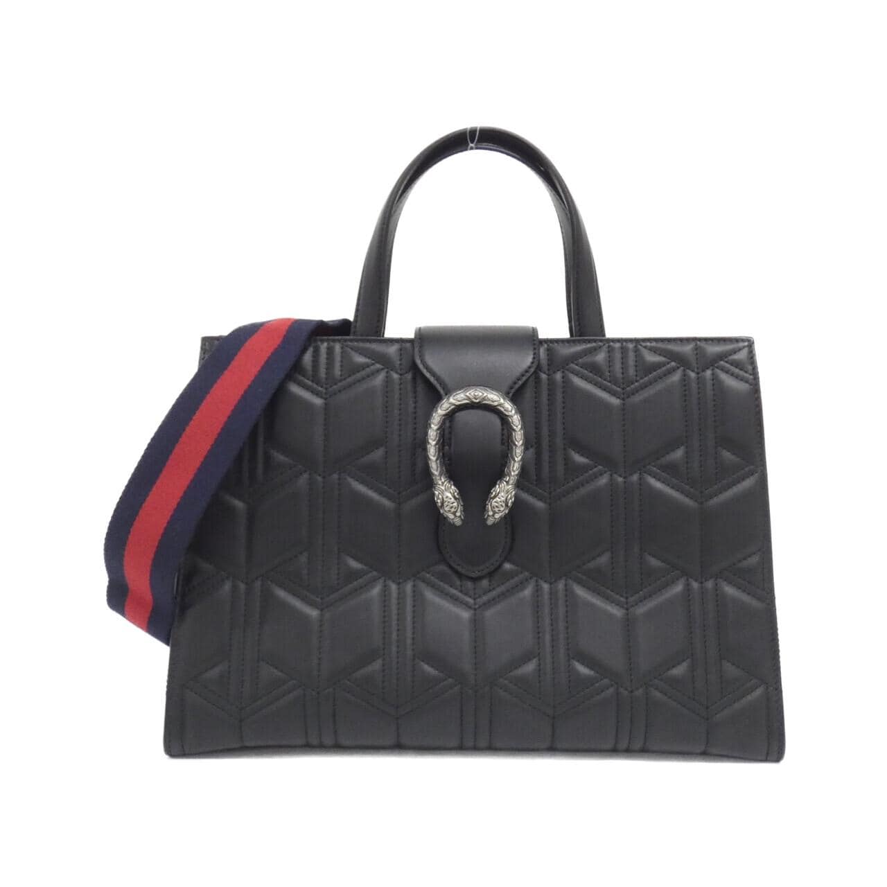 GUCCI 444167 DRWON Handbag Leather