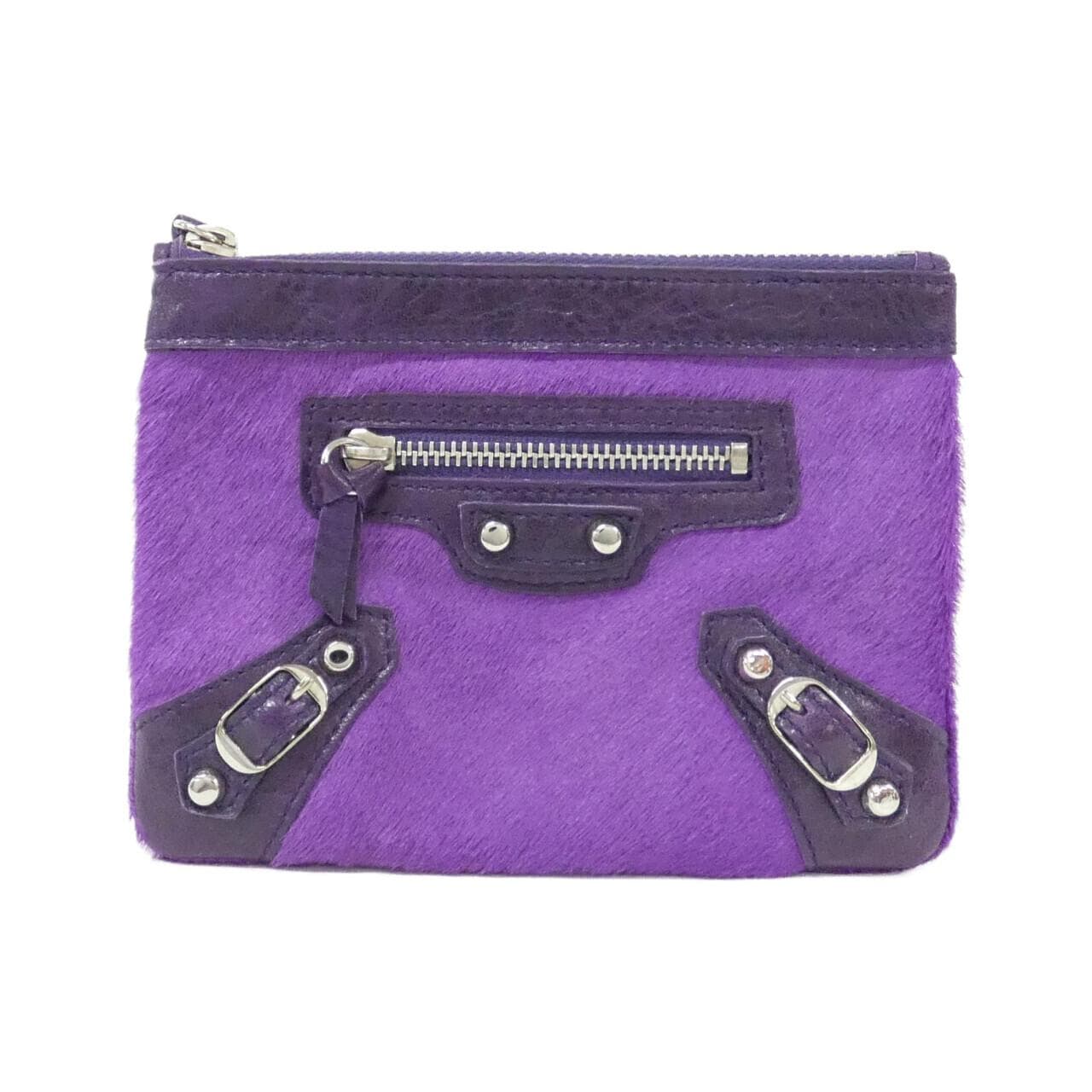 BALENCIAGA 130783 C79JN Pouch Leather