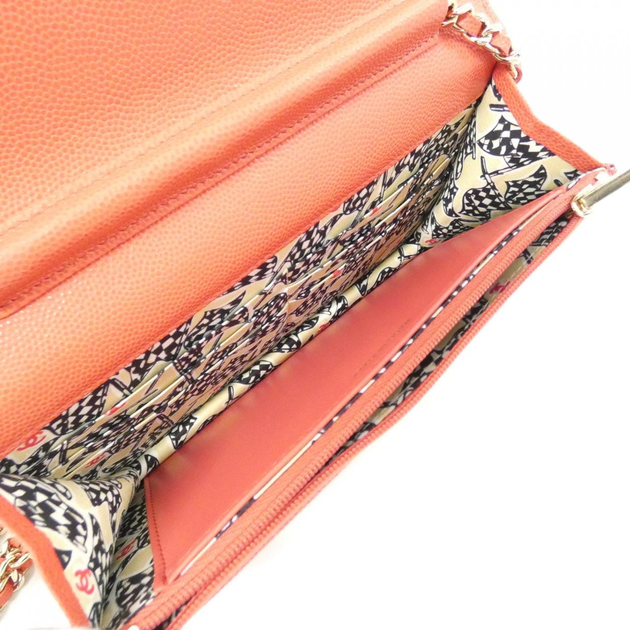 CHANEL Chanel 19 AP3127 Wallet Grained Calfskin 8
