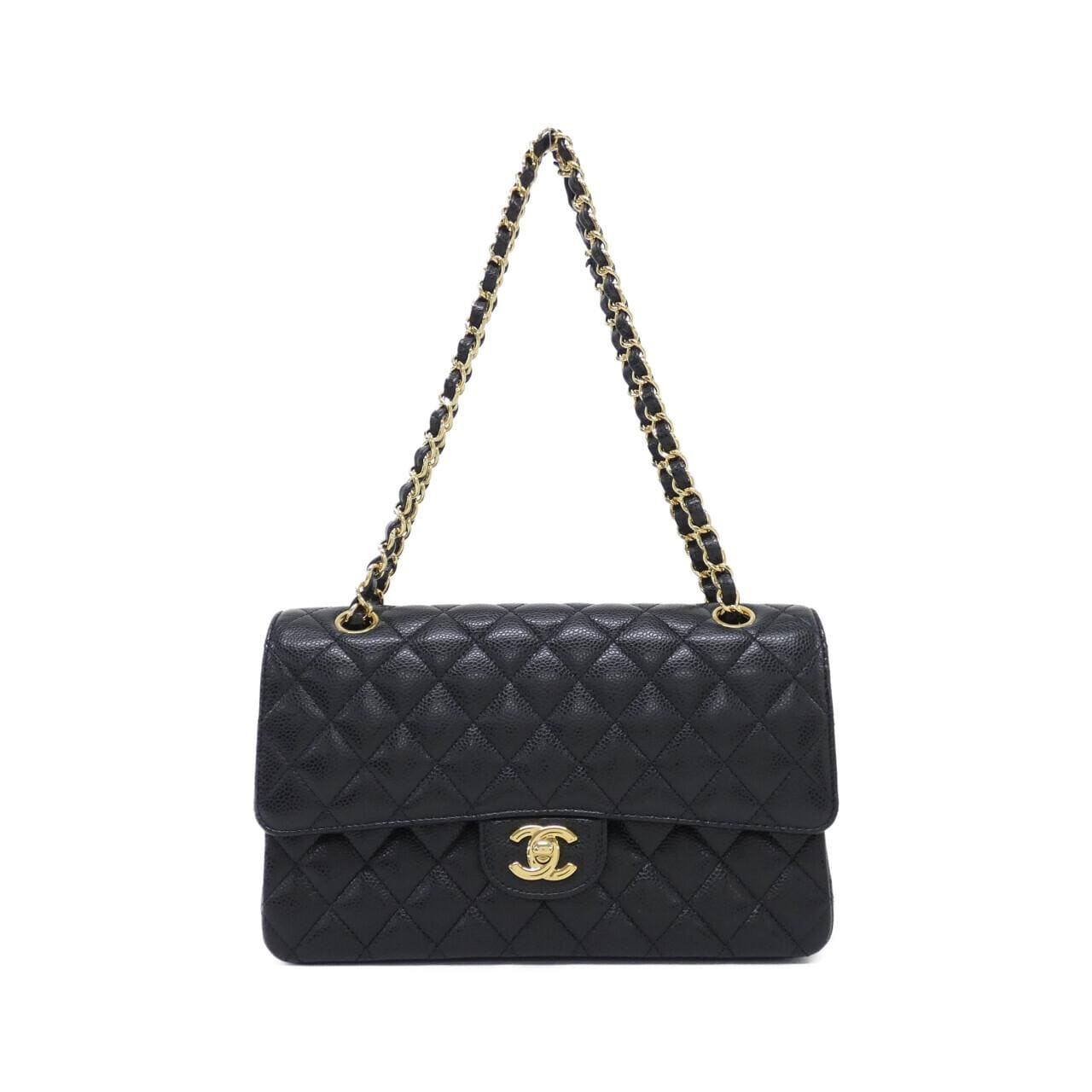 CHANEL Matelasse 1112 Shoulder Grained Calfskin