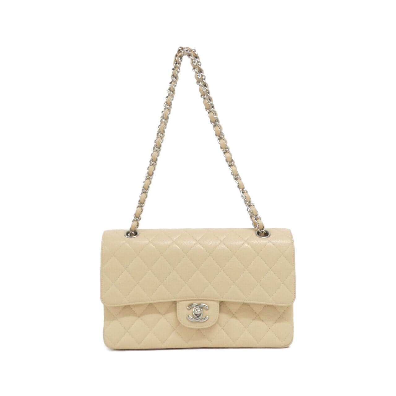 CHANEL Matelasse 1112 Shoulder Grained Calfskin