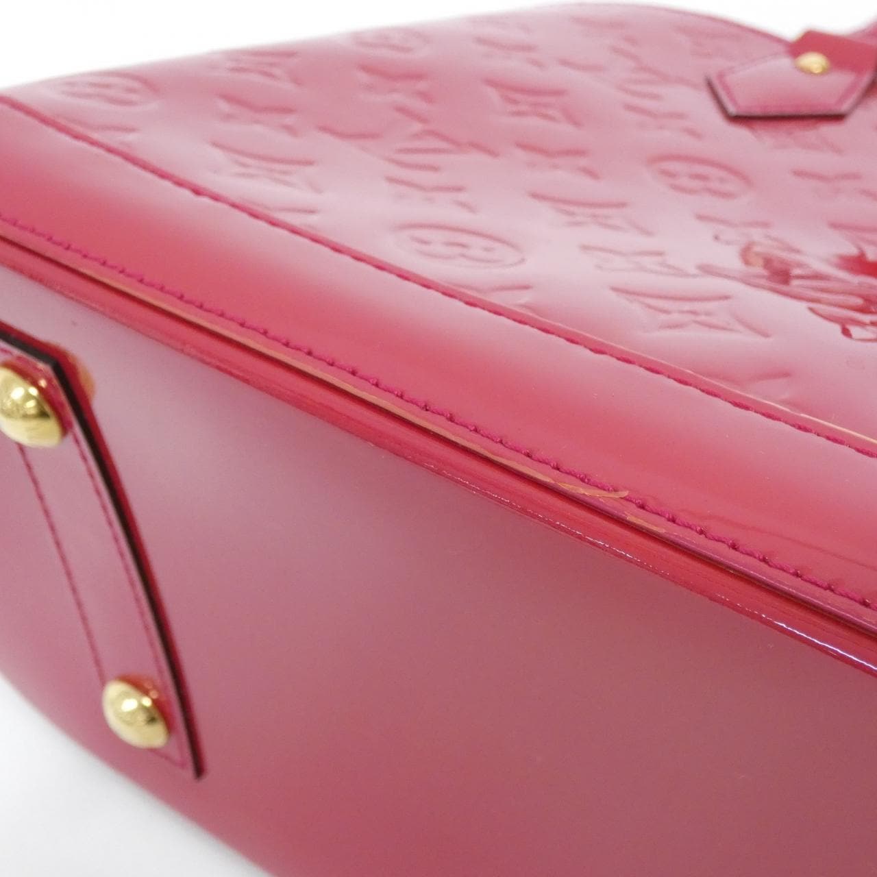 LOUIS VUITTON Alma M91770 Handbag Vernis 3