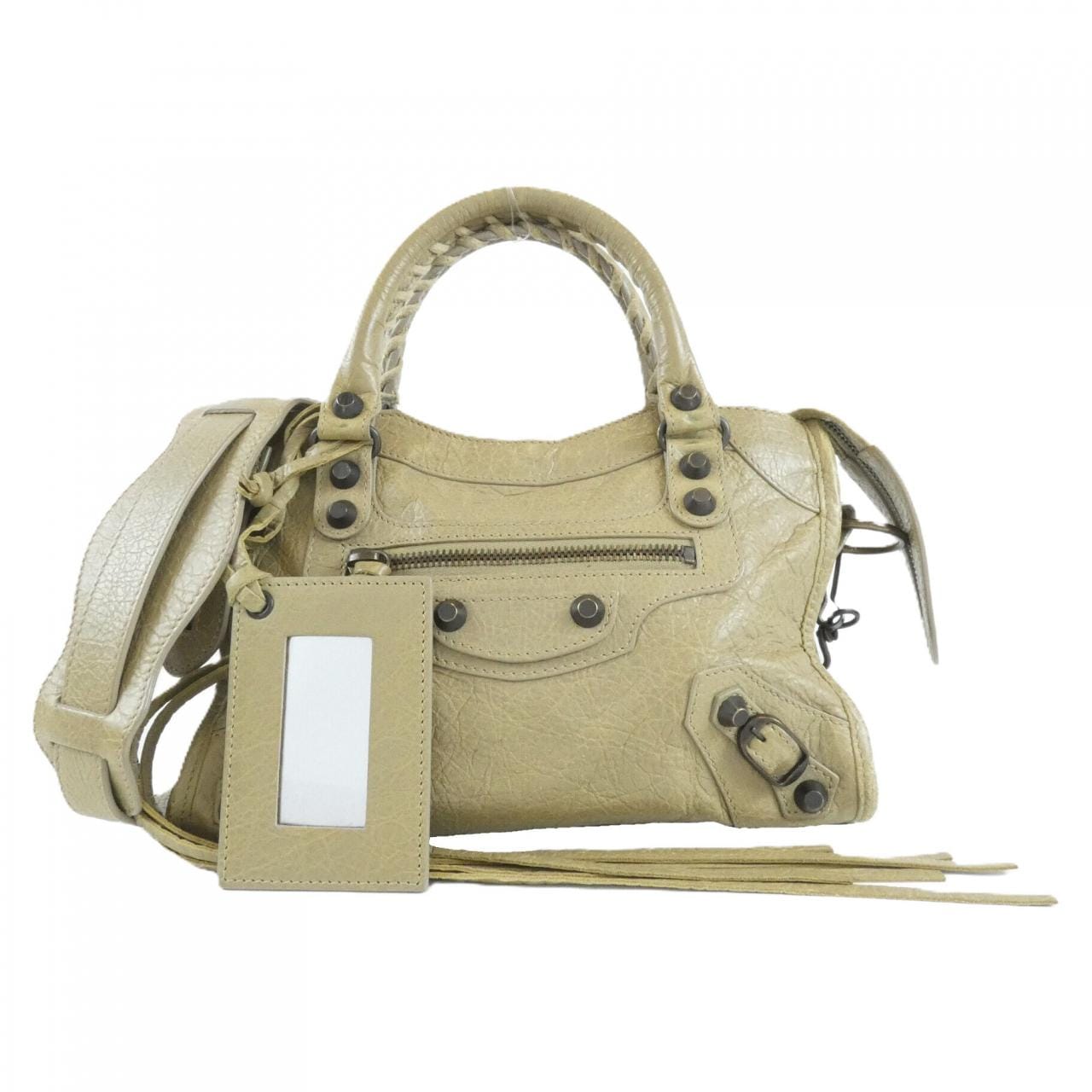 BALENCIAGA Le City 300295 D94JT Handbag Lambskin
