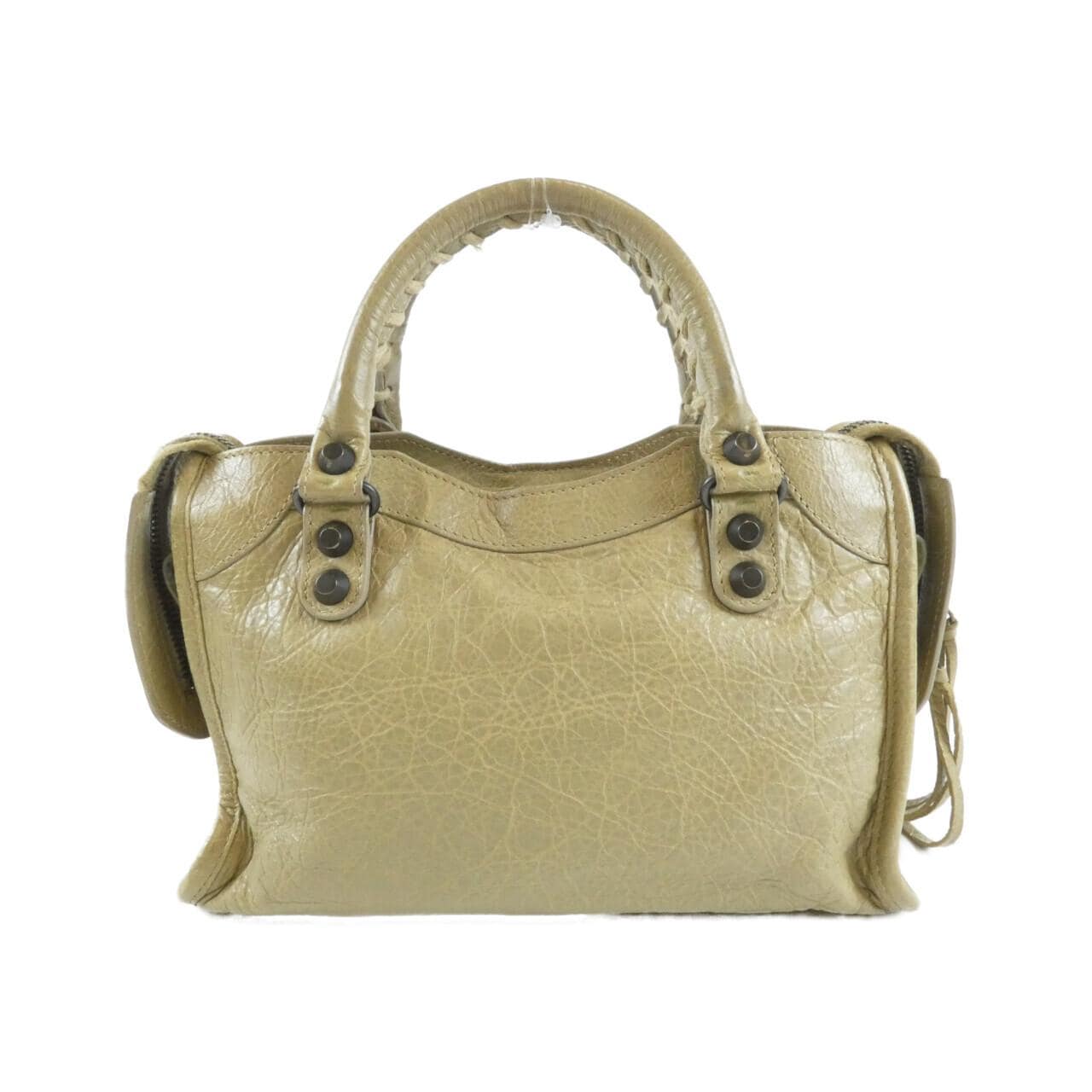 BALENCIAGA Le City 300295 D94JT Handbag Lambskin 2