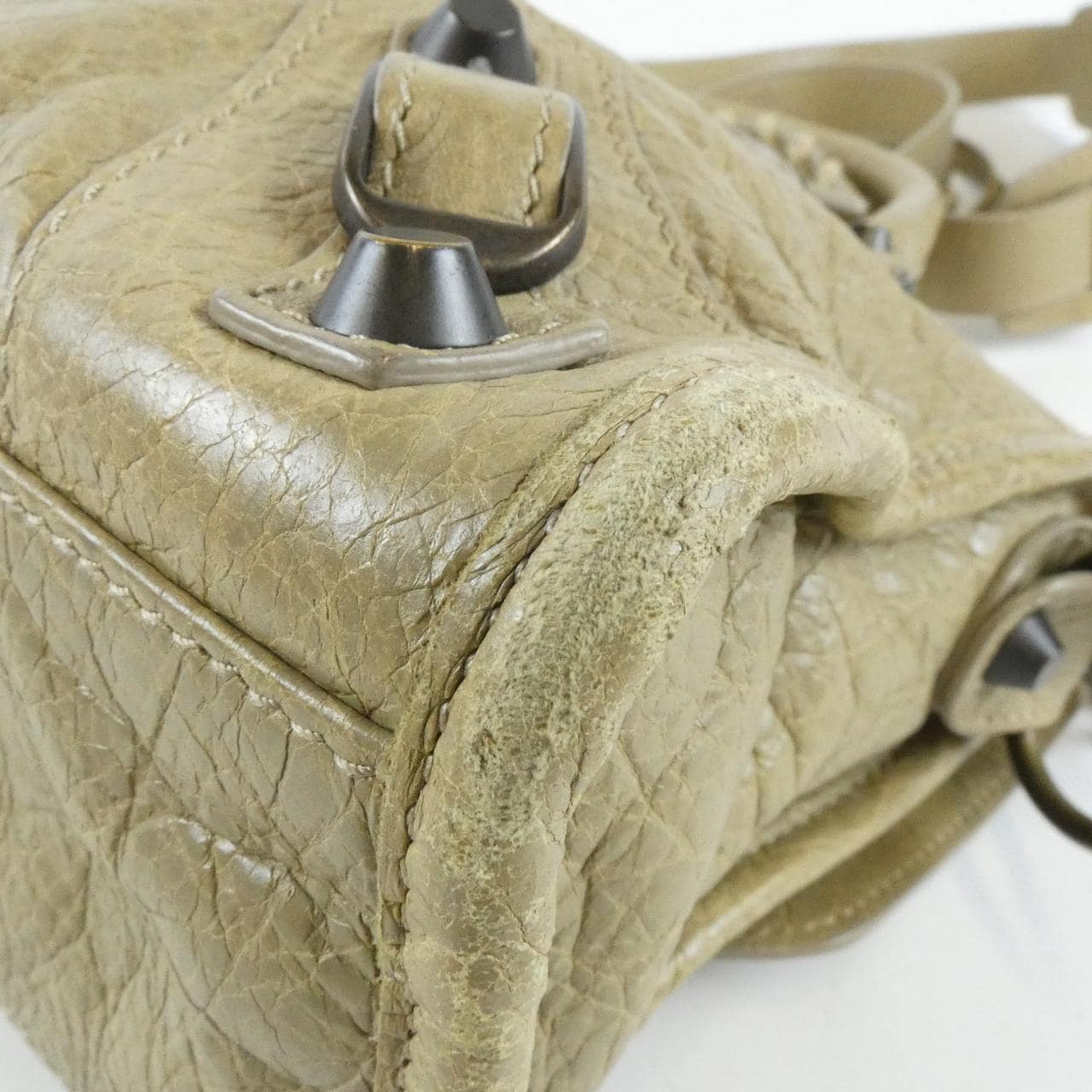 BALENCIAGA Le City 300295 D94JT Handbag Lambskin 3
