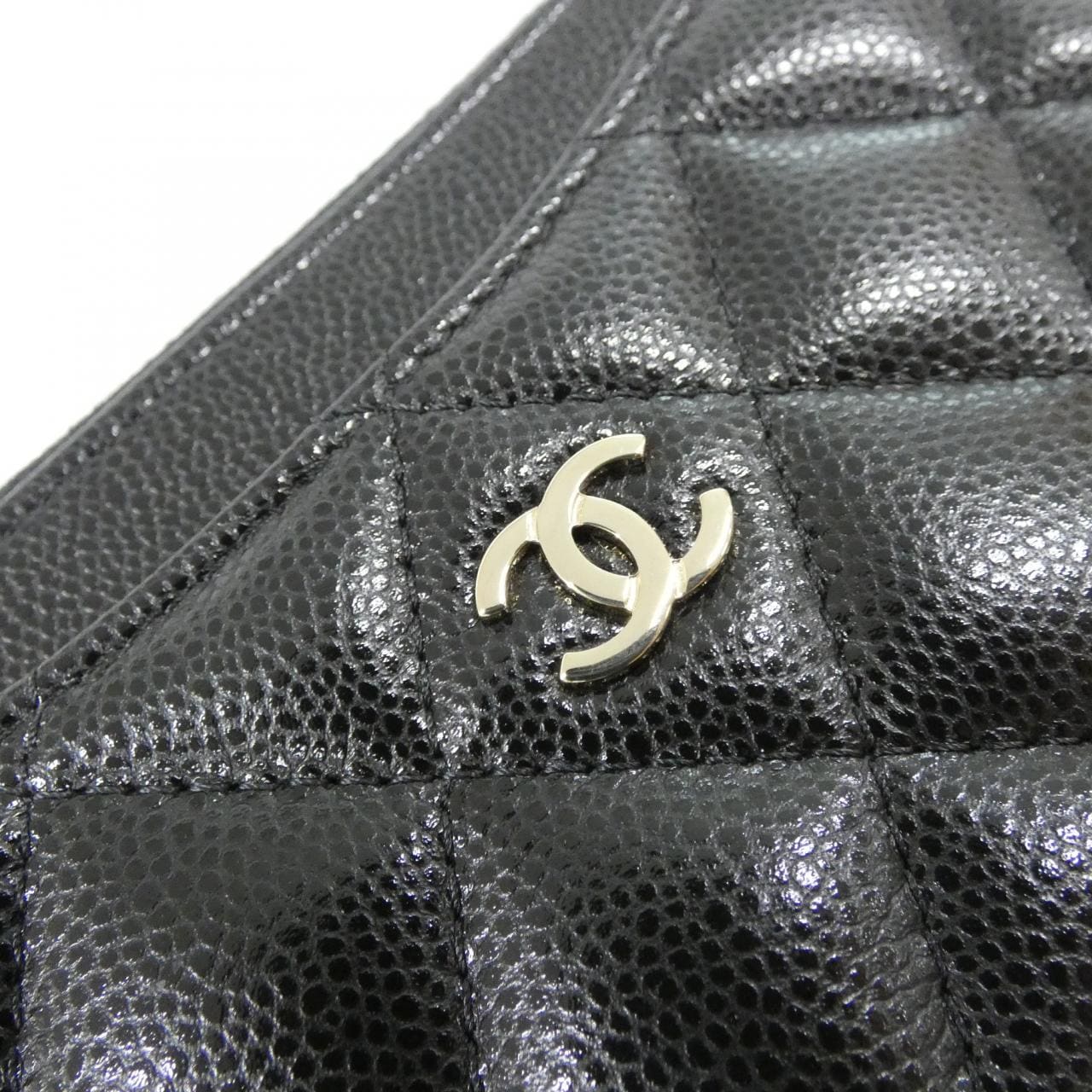 CHANEL Timeless Classic AP3179 Card Case Grained Calfskin 4