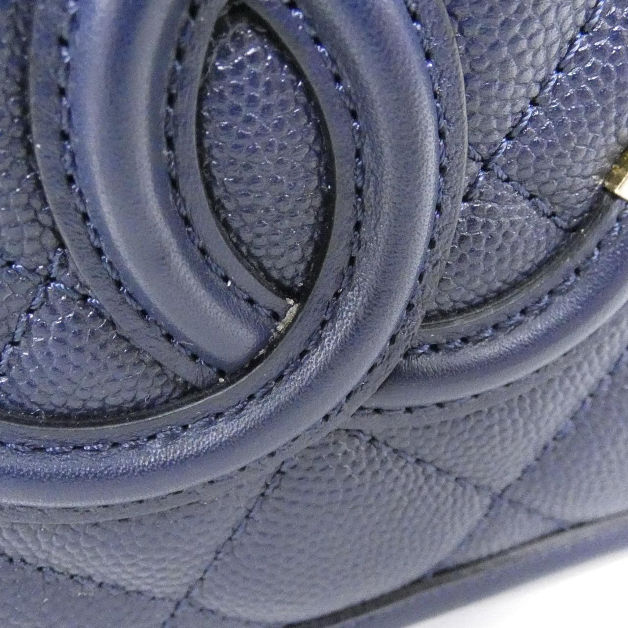CHANEL 93342 Handbag Grained Calfskin 4