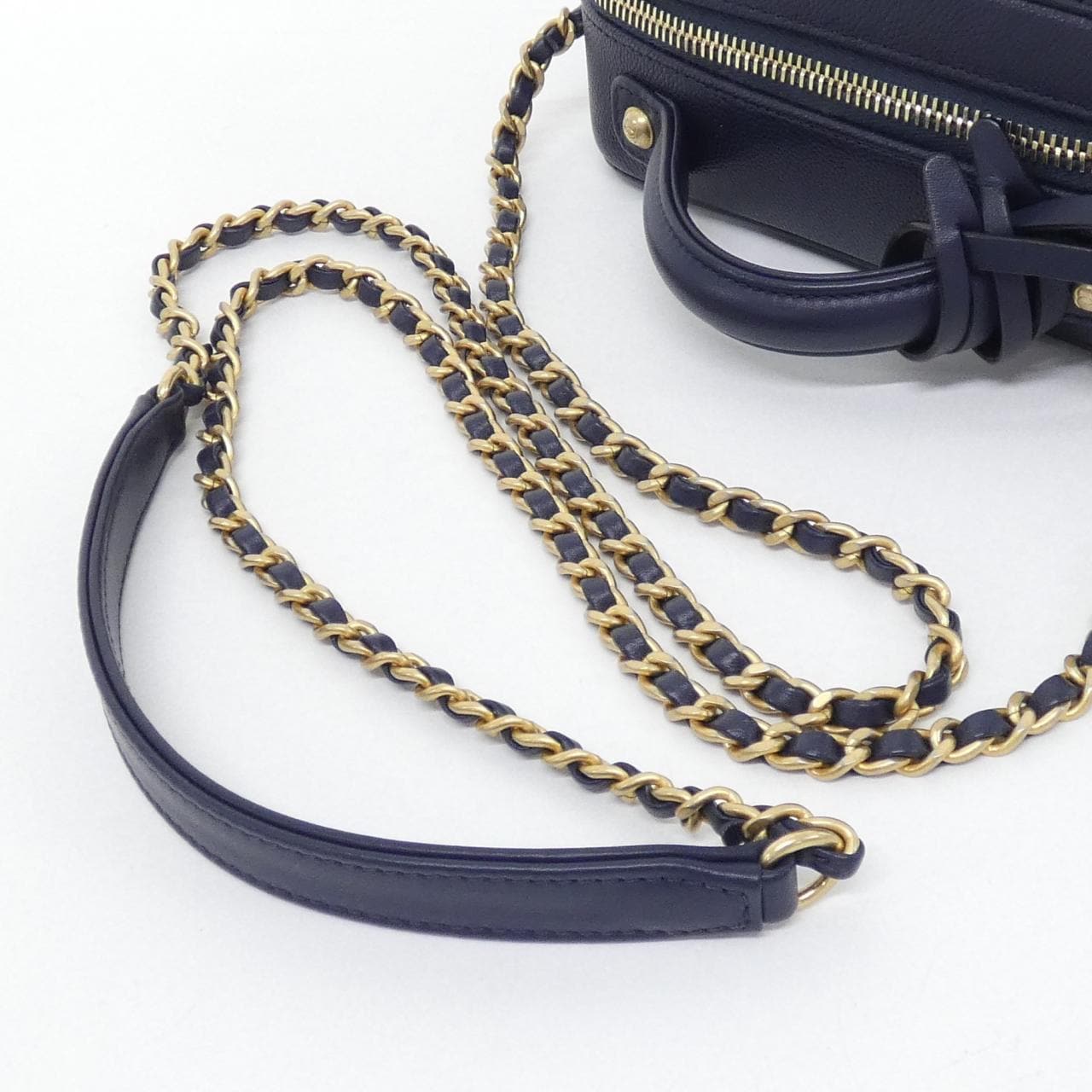 CHANEL 93342 Handbag Grained Calfskin 5