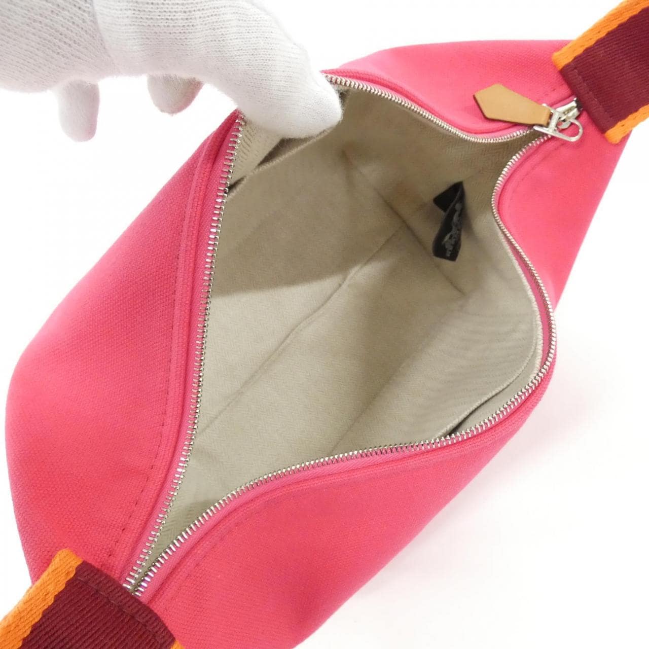 HERMES 103222M Pouch Canvas 8