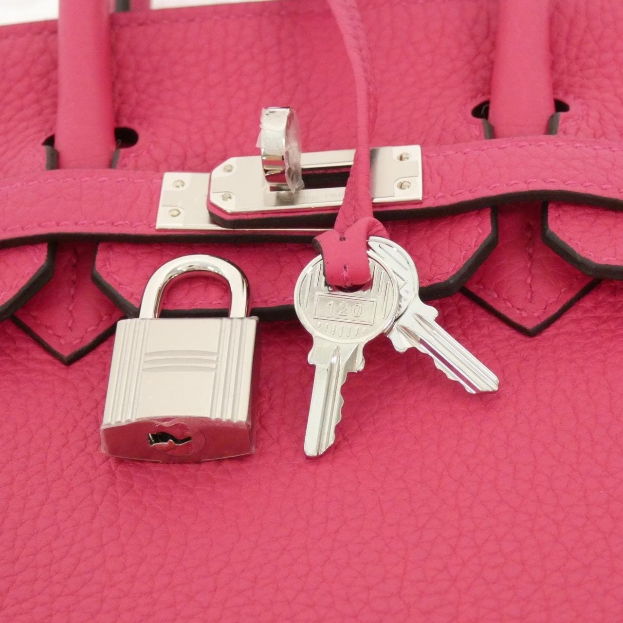 HERMES Birkin 041344CK Handbag Togo 4