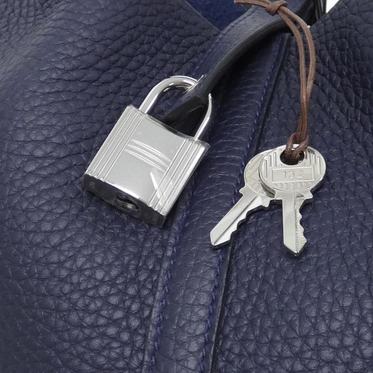 HERMES Picotin 056289CK Handbag Clemence 3
