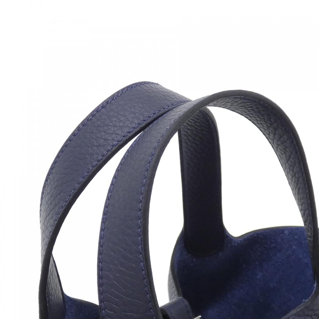HERMES Picotin 056289CK Handbag Clemence 4