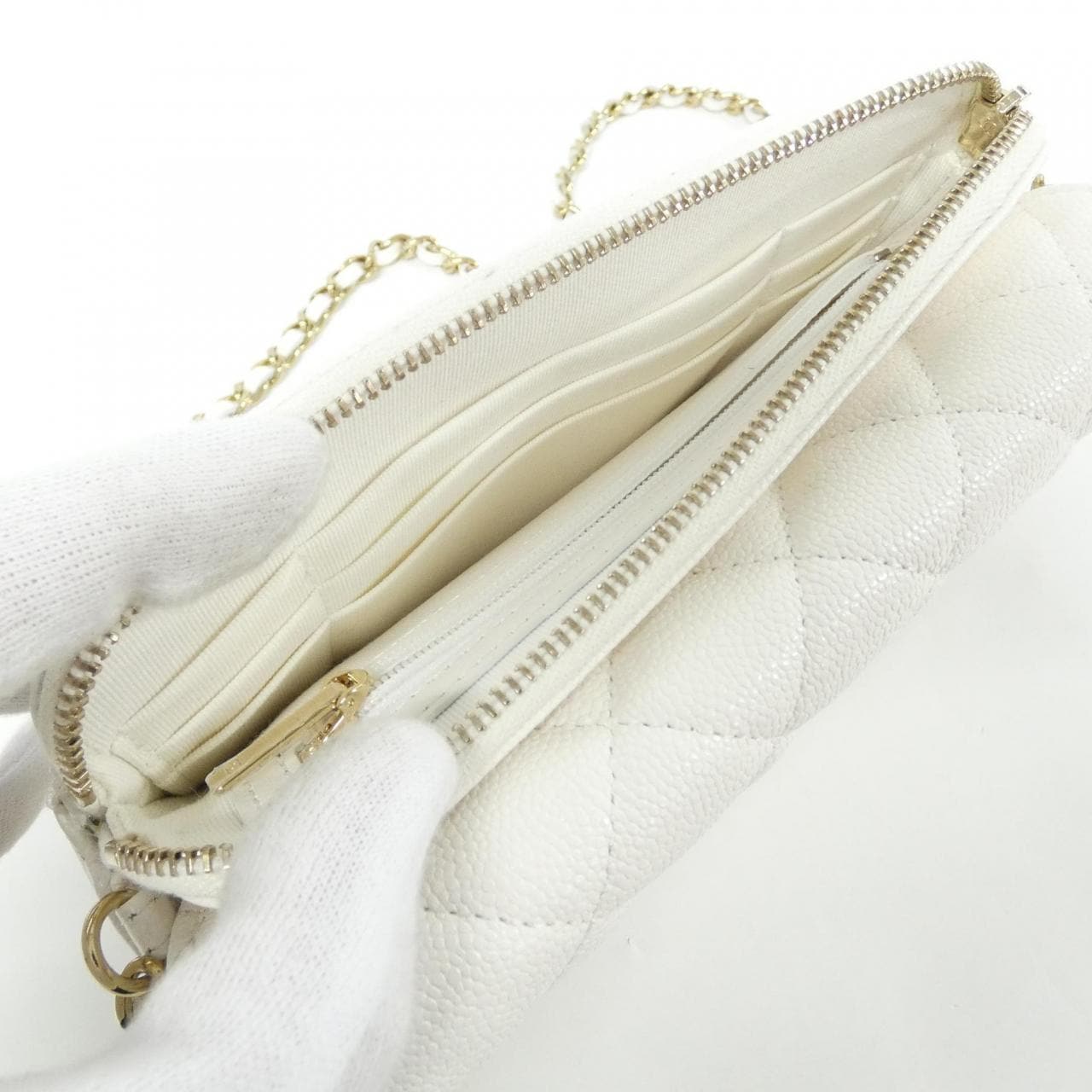 CHANEL Timeless Classic AP2096 Wallet Grained Calfskin 10