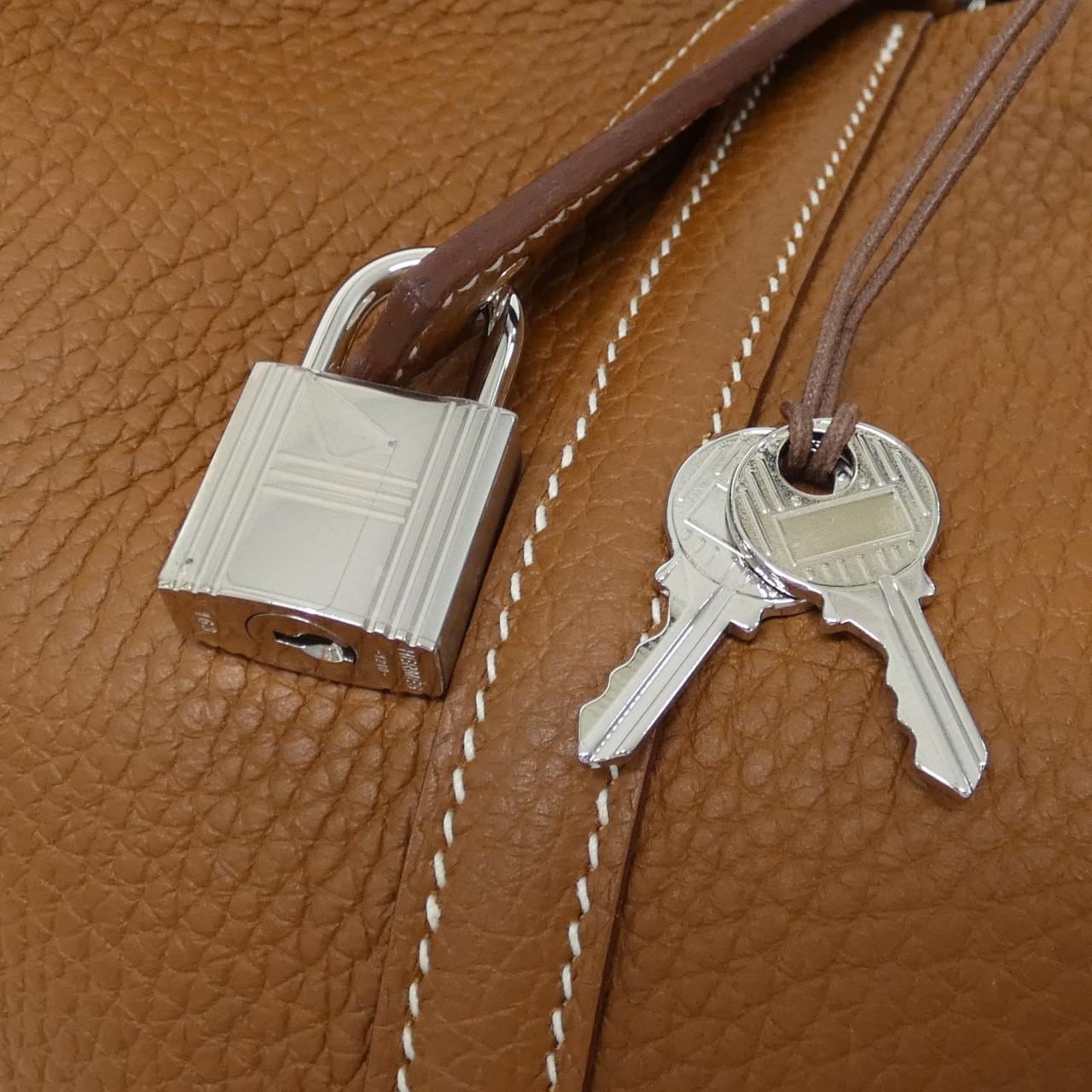 HERMES Picotin 069561CK Handbag Clemence 4