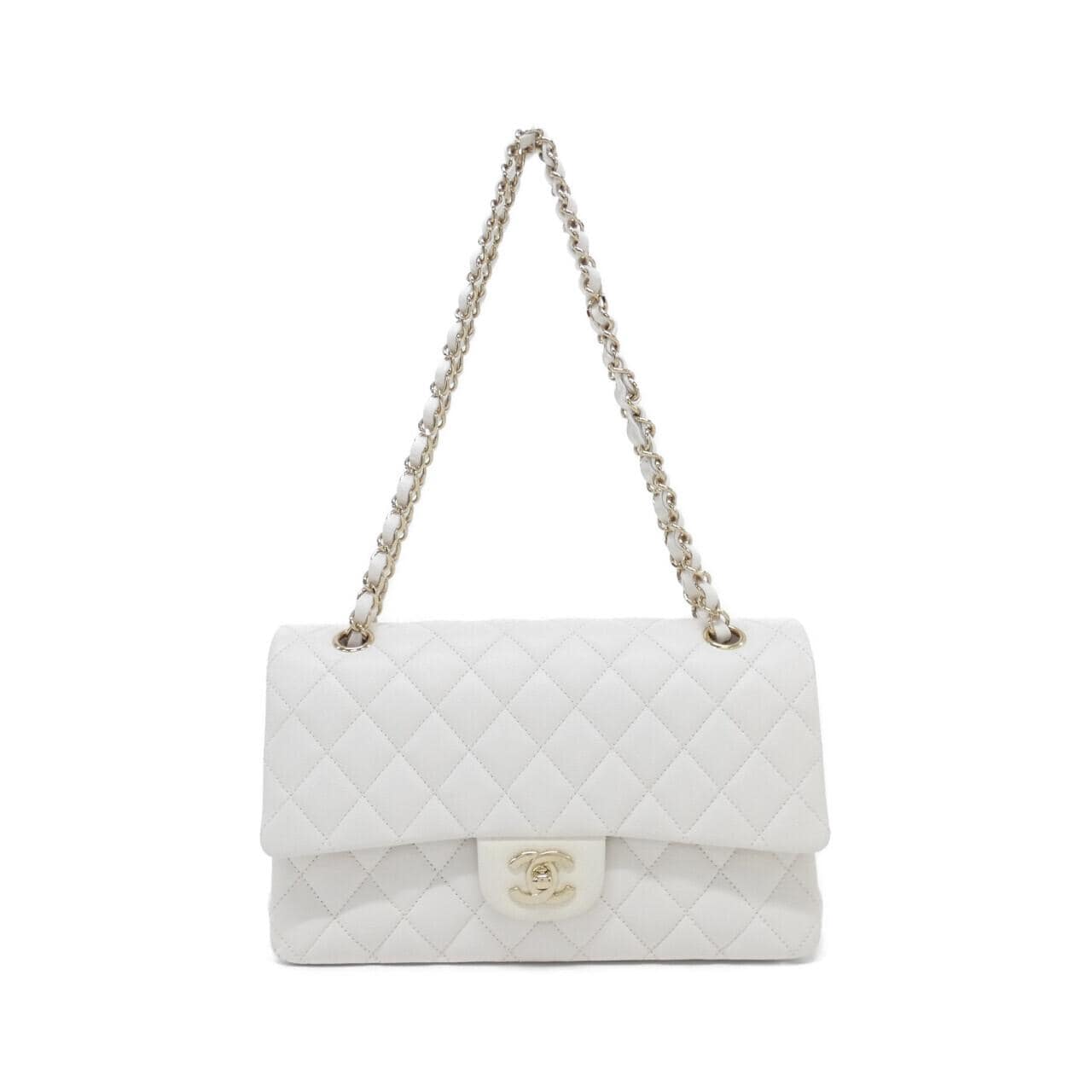CHANEL Matelasse 1112 Shoulder Grained Calfskin