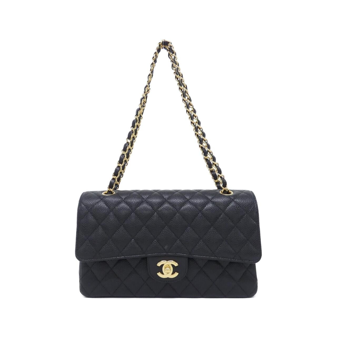 CHANEL Matelasse 1112 Shoulder Grained Calfskin