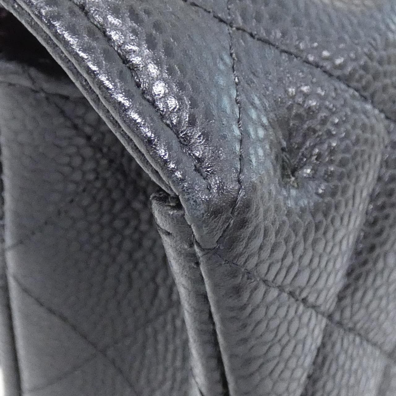 CHANEL Matelasse 1112 Shoulder Grained Calfskin 4