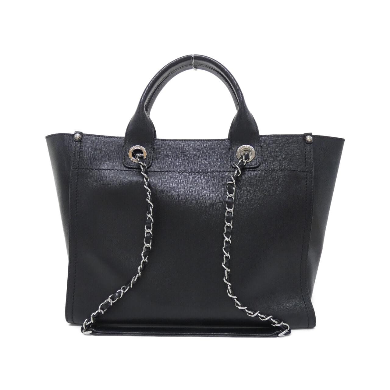 CHANEL Deauville 57069 手提包 荔枝紋牛皮 2
