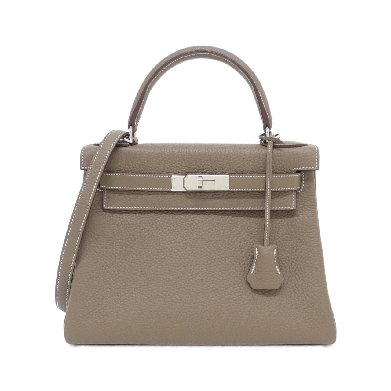 HERMES Kelly 028693CK 手提包 Clemence