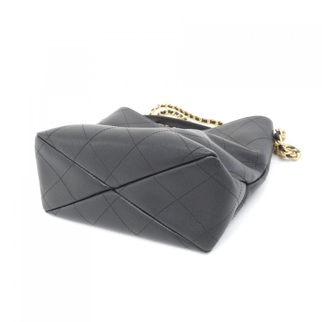 CHANEL Handbag Grained Calfskin 3