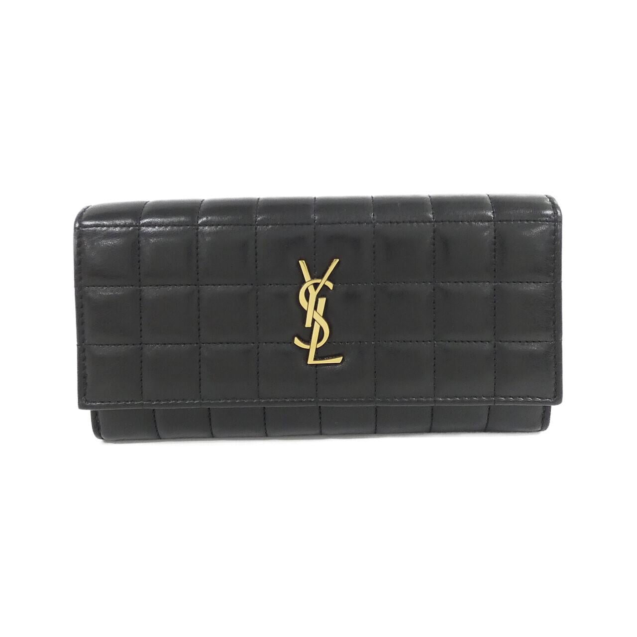 SAINT LAURENT 801688 AABVP 銀包 羊皮