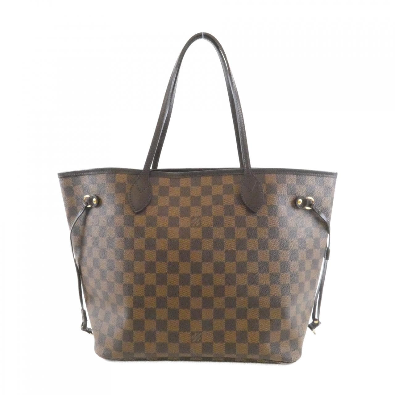 LOUIS VUITTON Neverfull N51105 Tote Damier