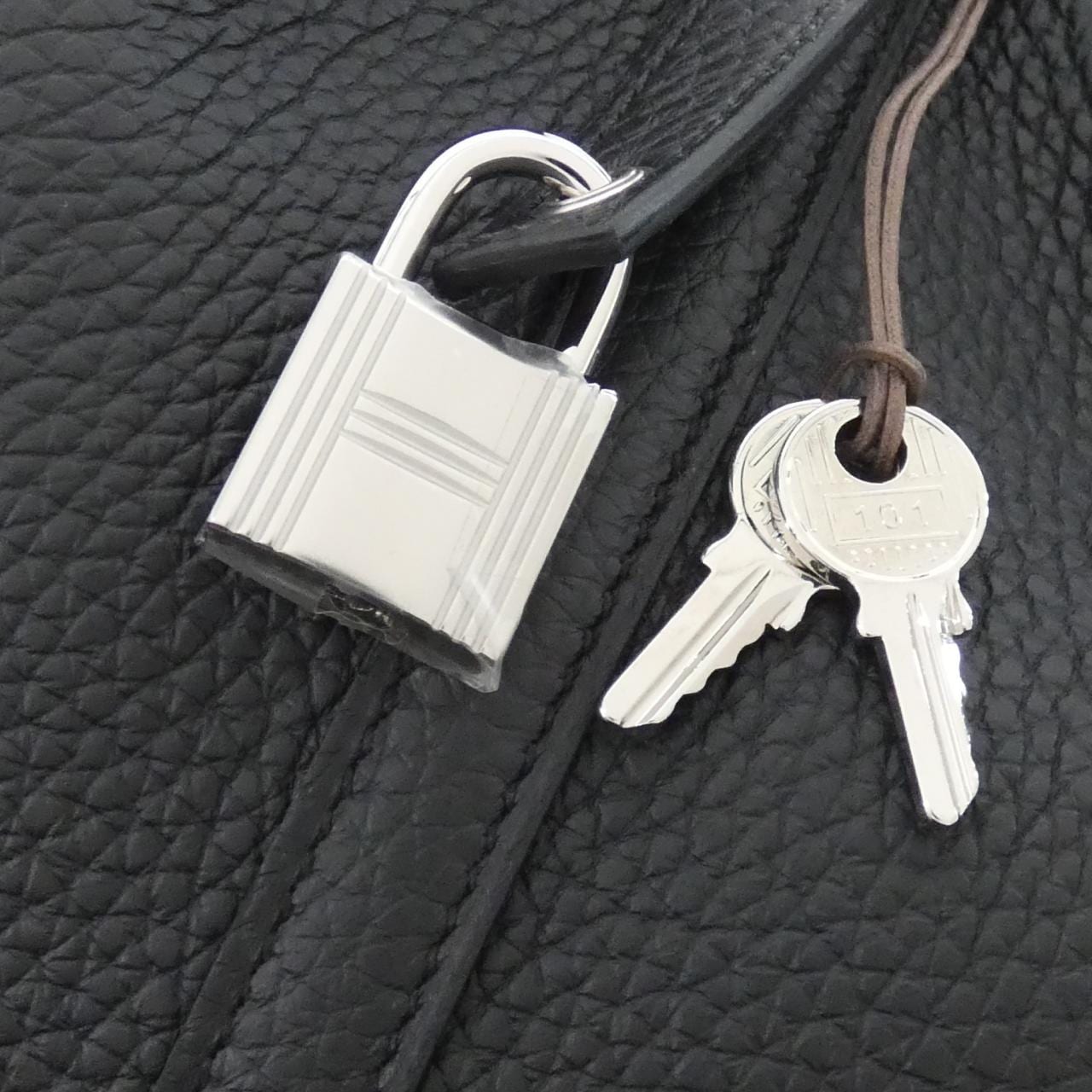 HERMES Picotin 056289CK Handbag Clemence 3