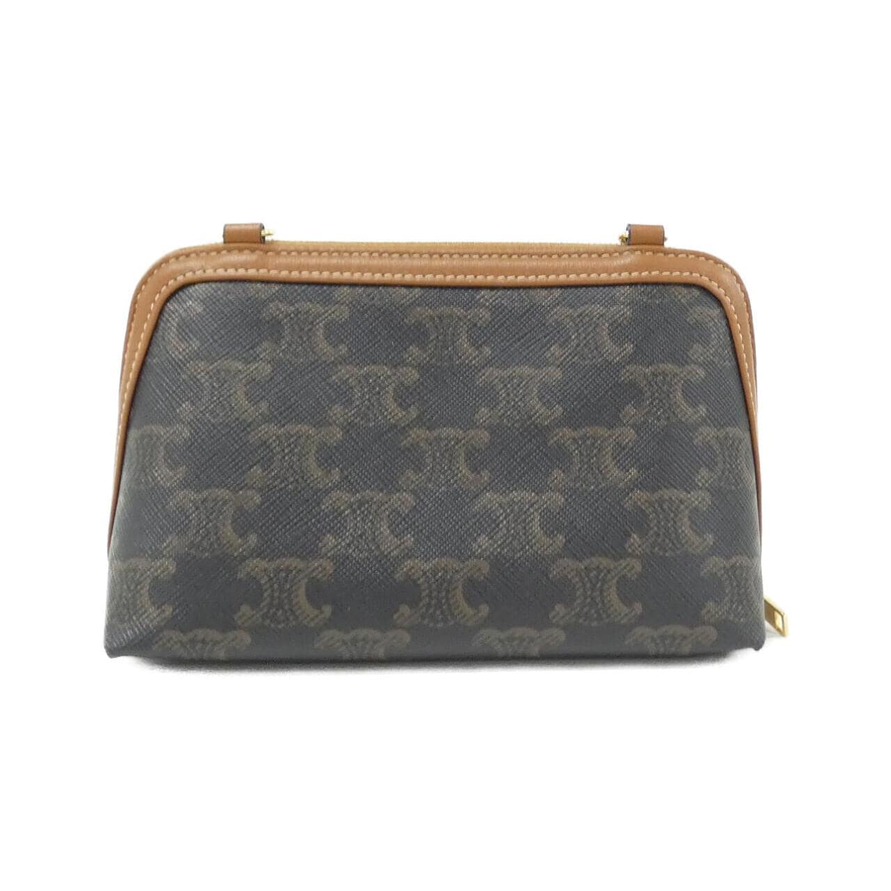 CELINE Triomphe 10E382CBX Shoulder Canvas 2