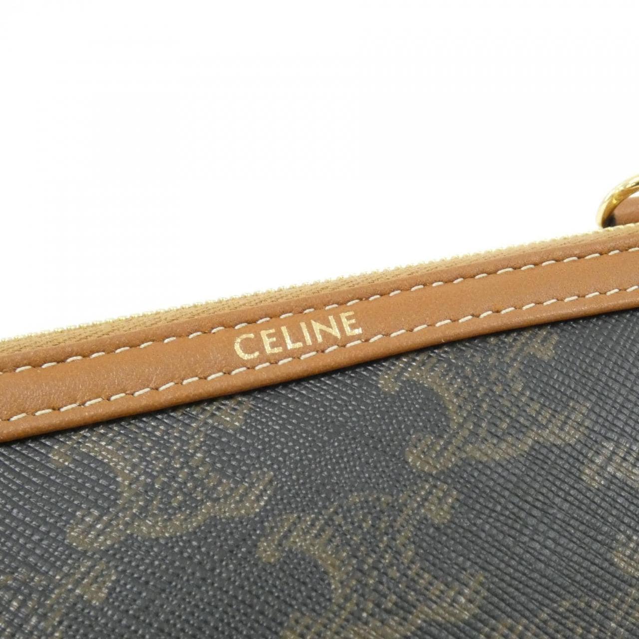 CELINE Triomphe 10E382CBX Shoulder Canvas 4