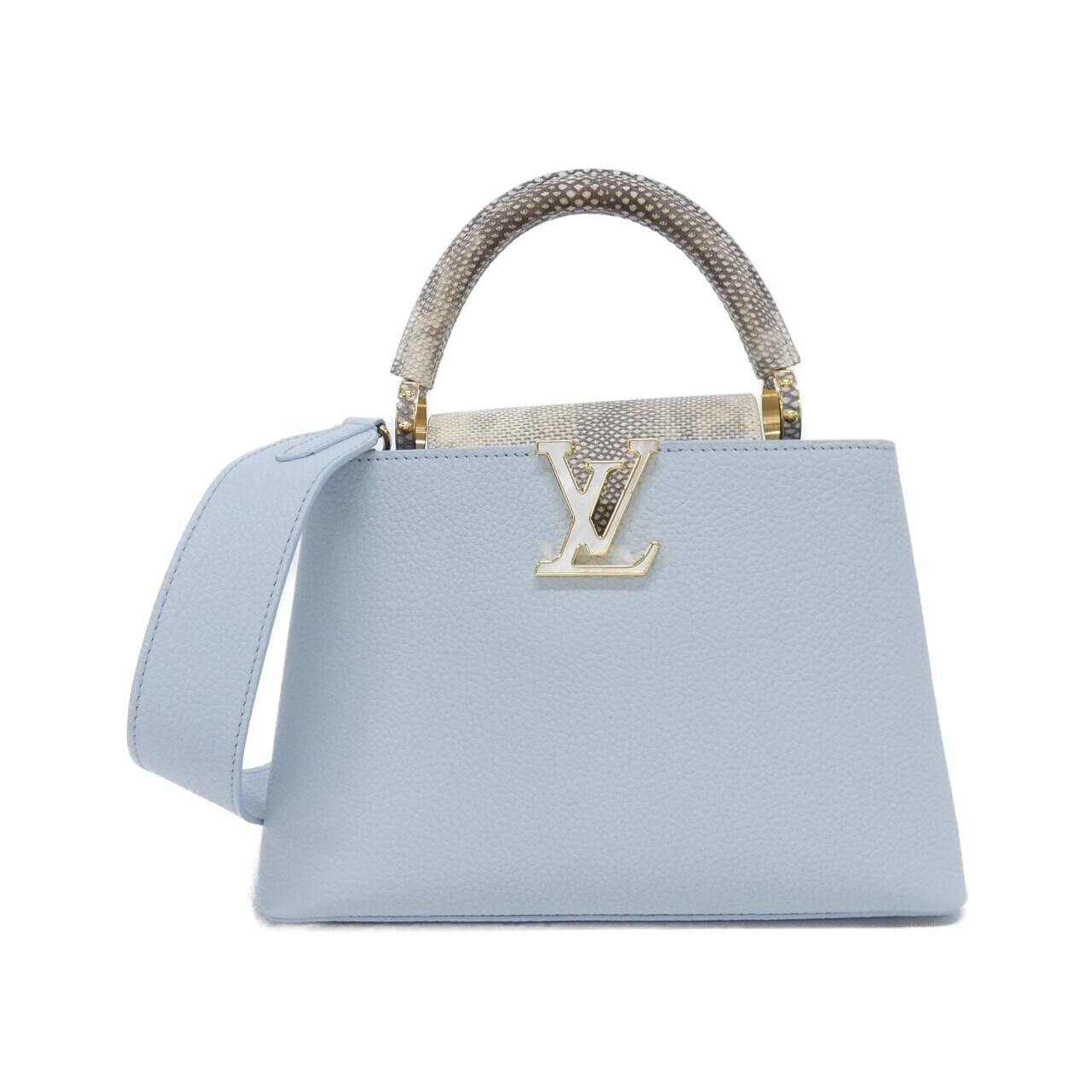 LOUIS VUITTON Capucines M21166 手提包 皮革