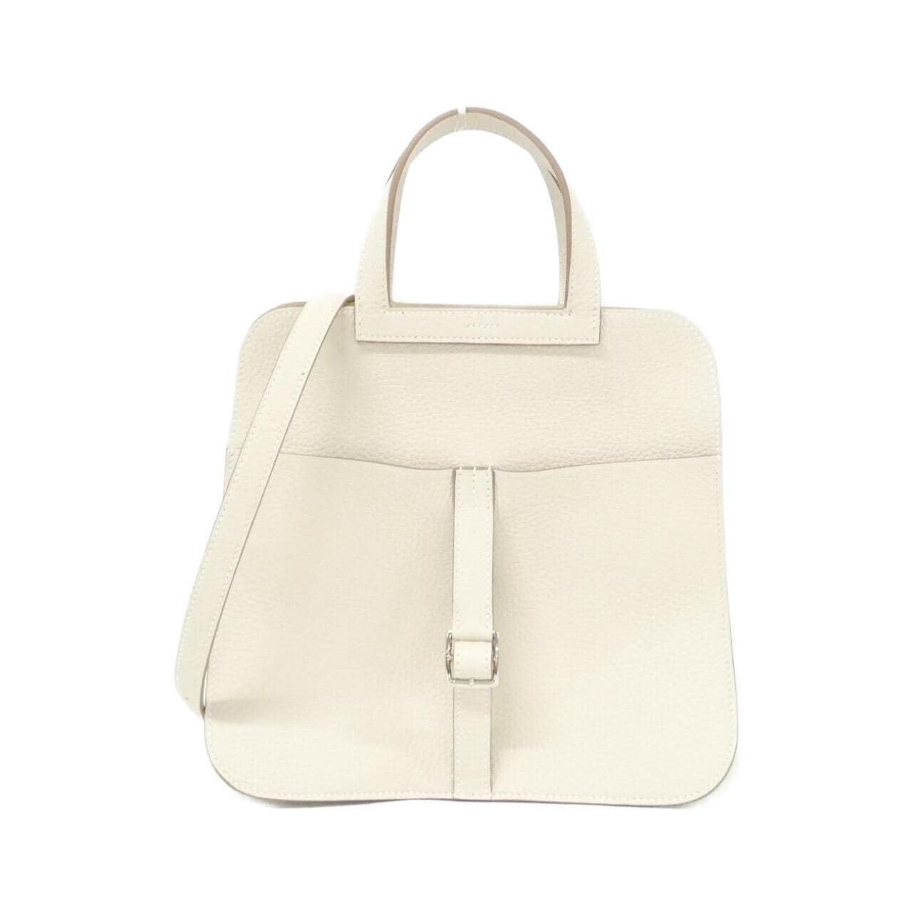 HERMES Halzan 082027CK Handbag Clemence