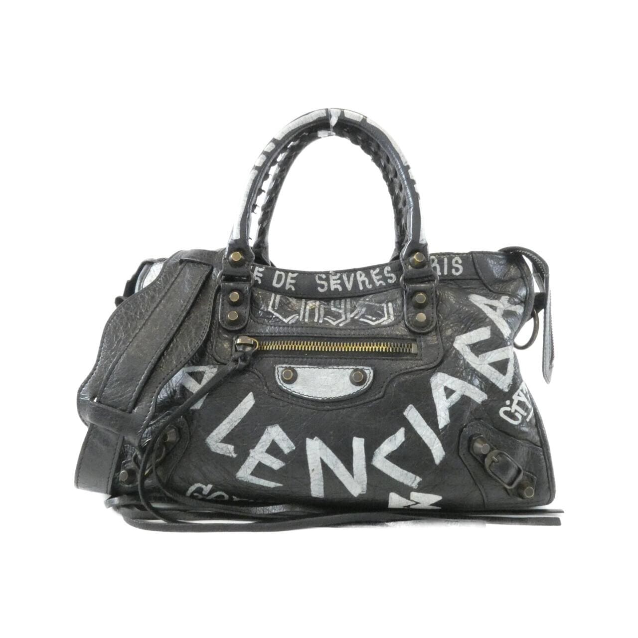 BALENCIAGA Le City 431621 0FE1T 手提包 羊皮