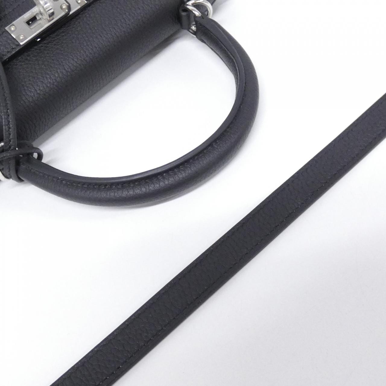 HERMES Kelly 044624CK Handbag Togo 4