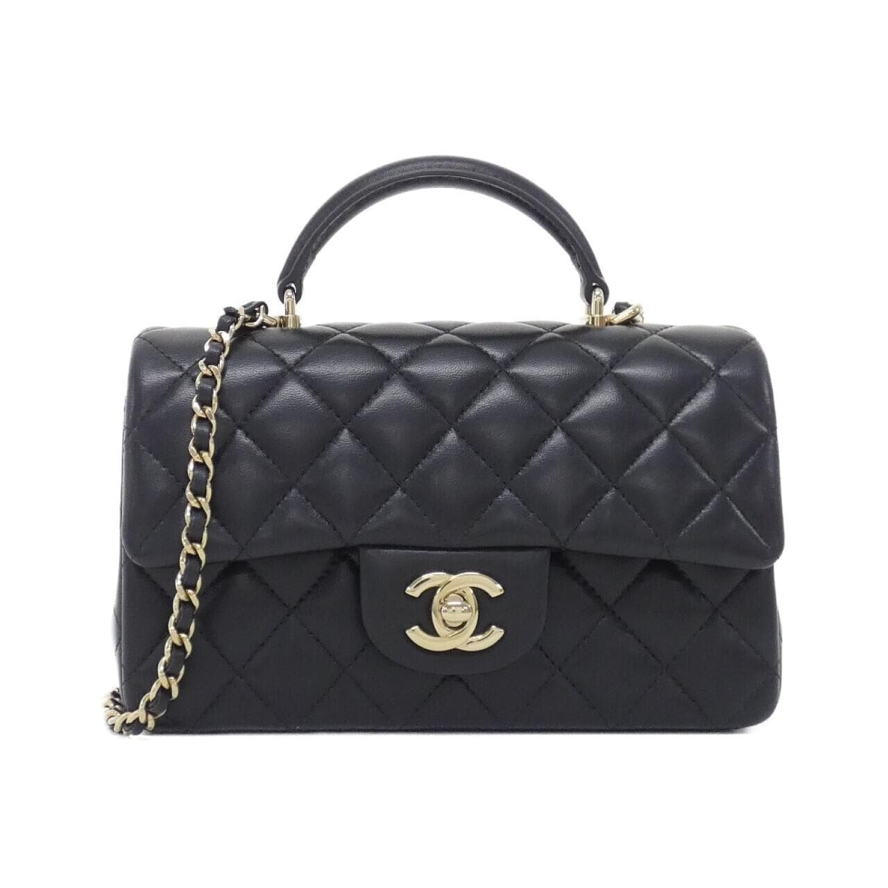 CHANEL Vanity AS2431 Handbag Lambskin