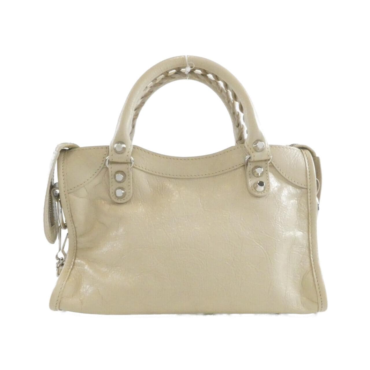 BALENCIAGA Le City 300295 D94JN Handbag Lambskin 2