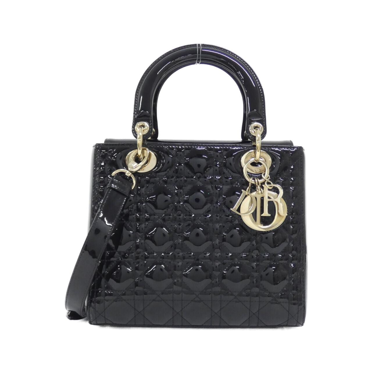 DIOR Lady Dior M0565OWCB Handbag Patent Leather